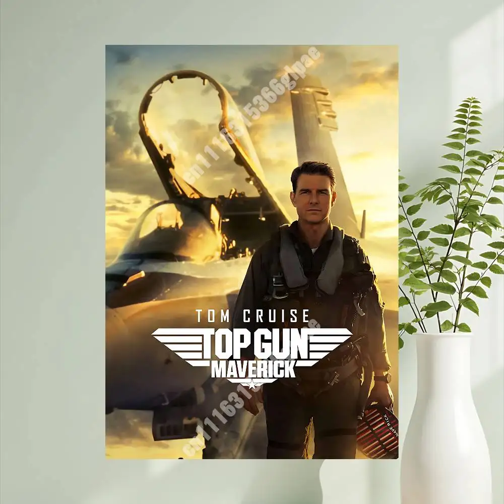 T-Top Gun T-Tom C-Cruise M-Maverick Aesthetic Poster HD Gallery Prints Home Wall Art Creative Gift