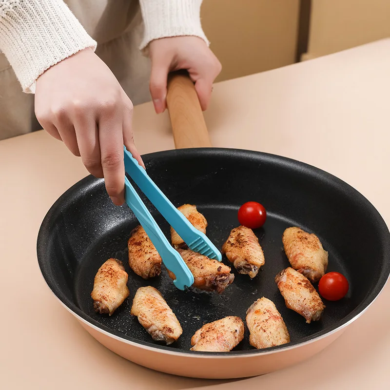 Pinzas para tostadas de silicona, pinzas para salvamanteles para cocina, pinzas antideslizantes para cocinar, herramientas para ensalada y barbacoa, accesorios de cocina para parrilla
