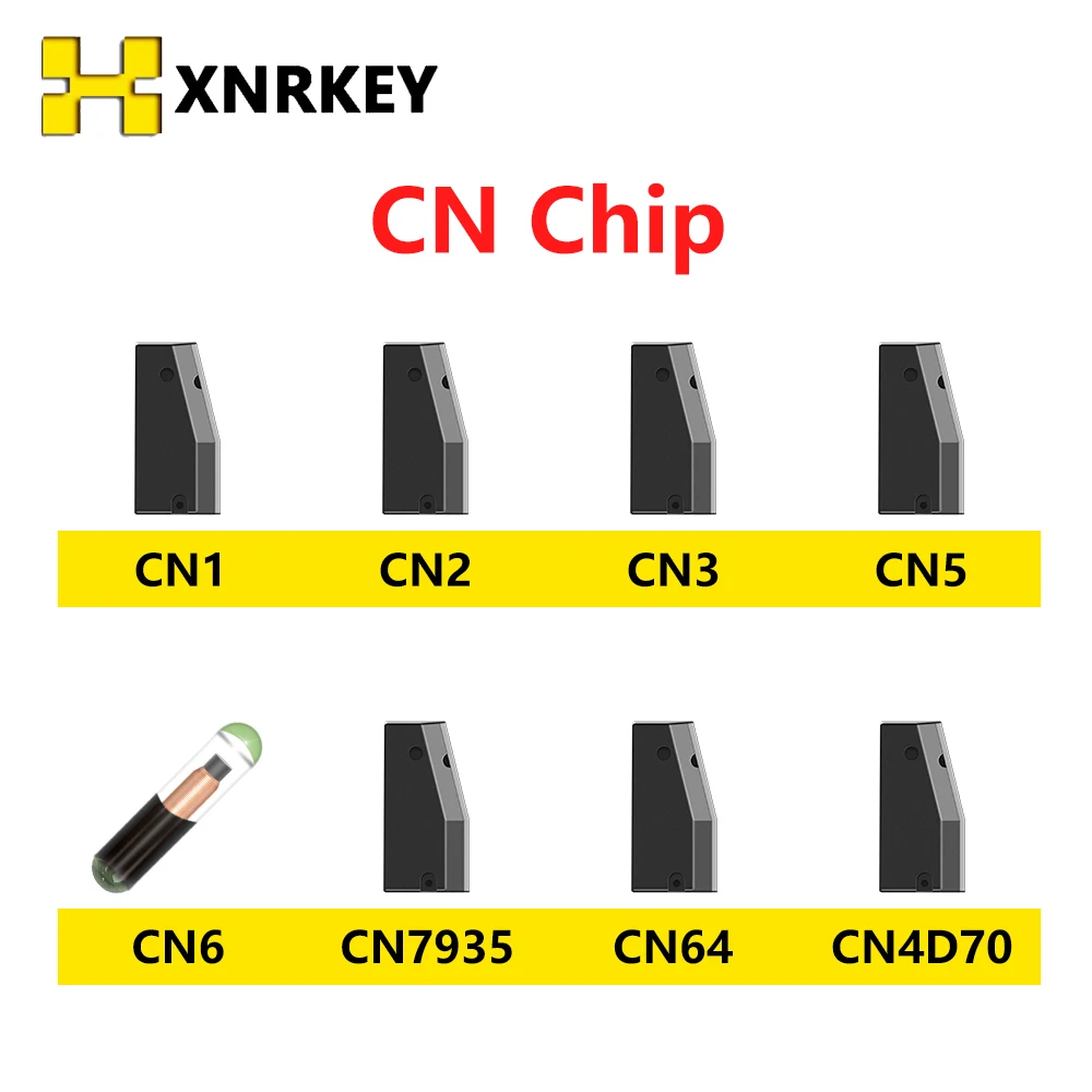 

XNRKEY CN1 CN2 CN3 CN5 CN6 CN7935 CN64 CN4D70 транспондер копия 4C 4D 46 G 48 4D64 для CN900 CN900MINI Керамический чип стеклянный чип