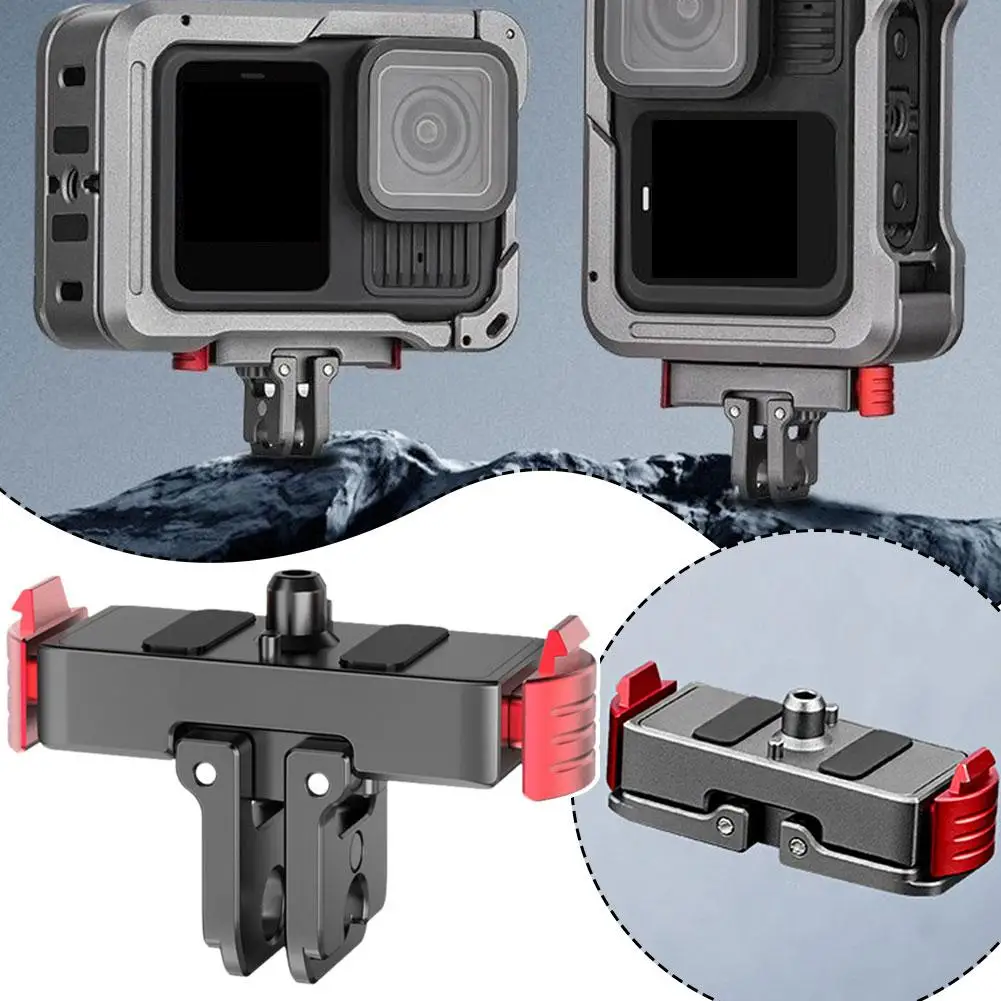 Suitable For Gopro13 Sports Camera Quick Release Base Accessories E8Q6