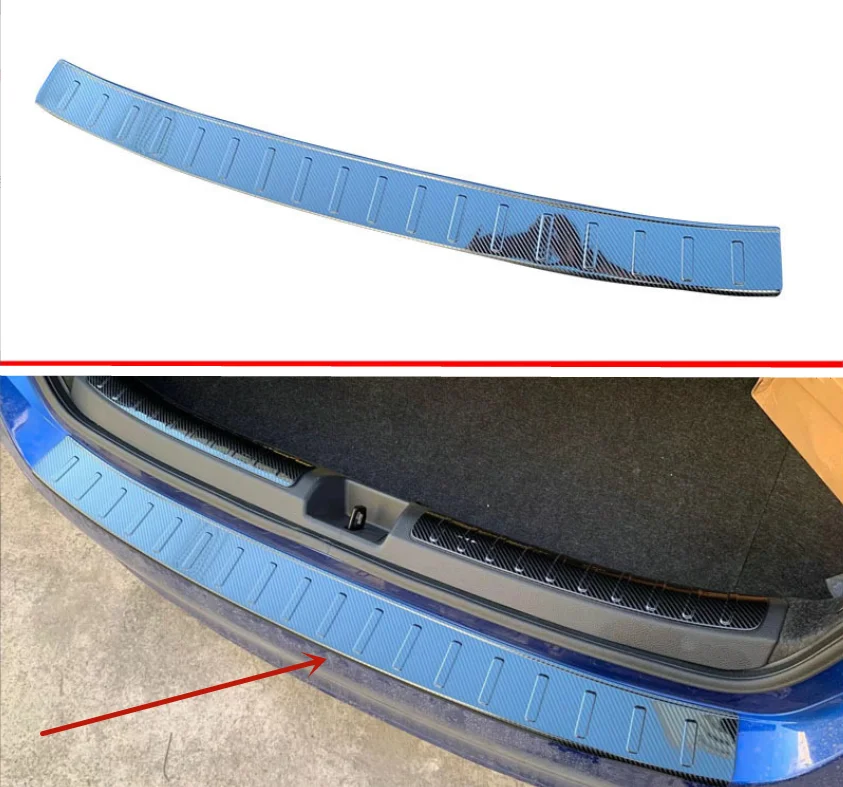 Achterbumper Protector Sill Trunk Rear Guard Tread Plate Trim Voor Honda Civic 11 Auto Styling Accessoires 2022