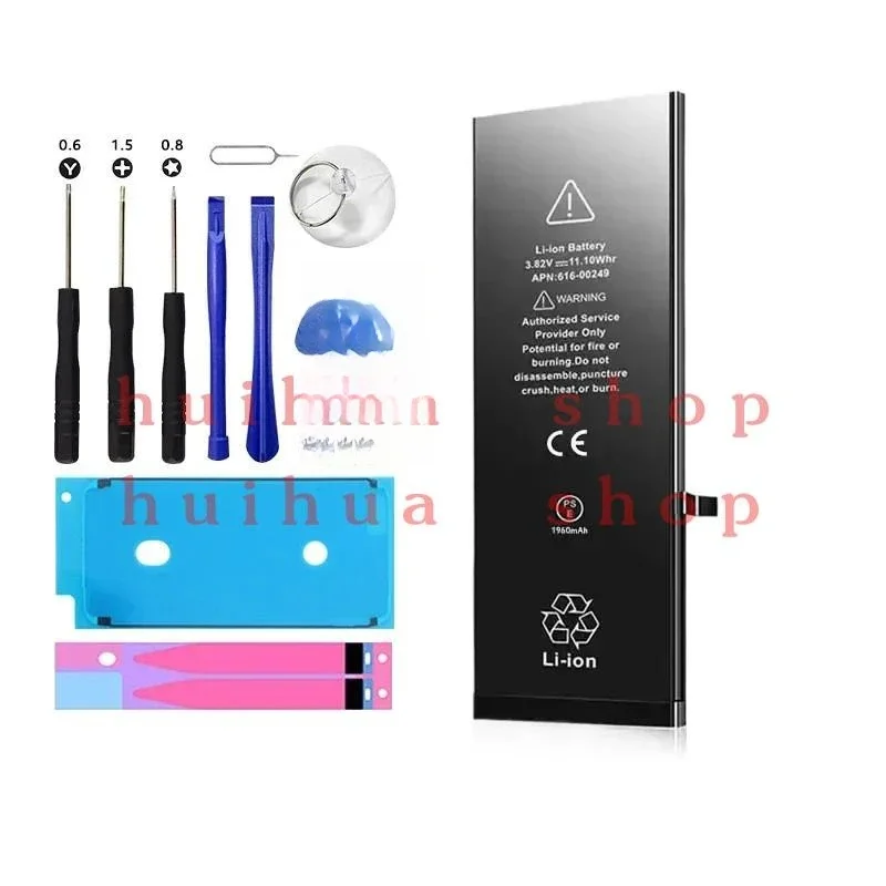 XDOU 2025 New Phone Battery For IPhone 7 IPhone7 With Free Repair Tools Kit 1960mAh High Capacity Bateria Replacement z