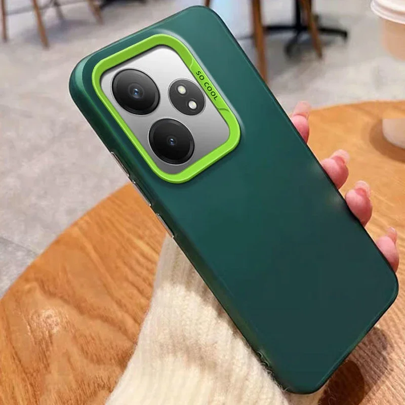 Etui na telefon Realme GT 6T G T 6 Neo6 SE Etui Realme GT Neo6 RMX3853 Metaliczne Aurora Matte Cover