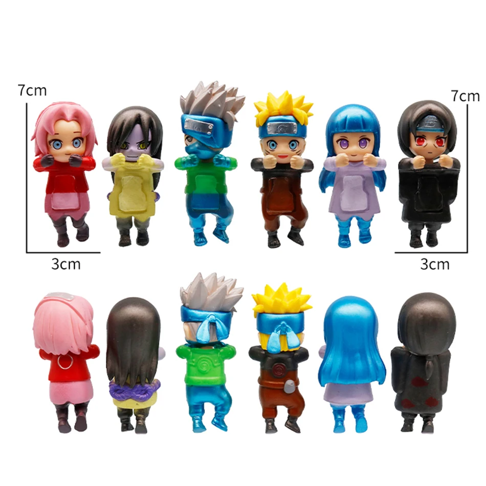 Neue Party Blind Box S Engel Naruto Serie Kakashi Auto Dekoration Desktop-Computer Bildschirm Amor Hand Mode Spielen Puppe Geschenk – Detail 7