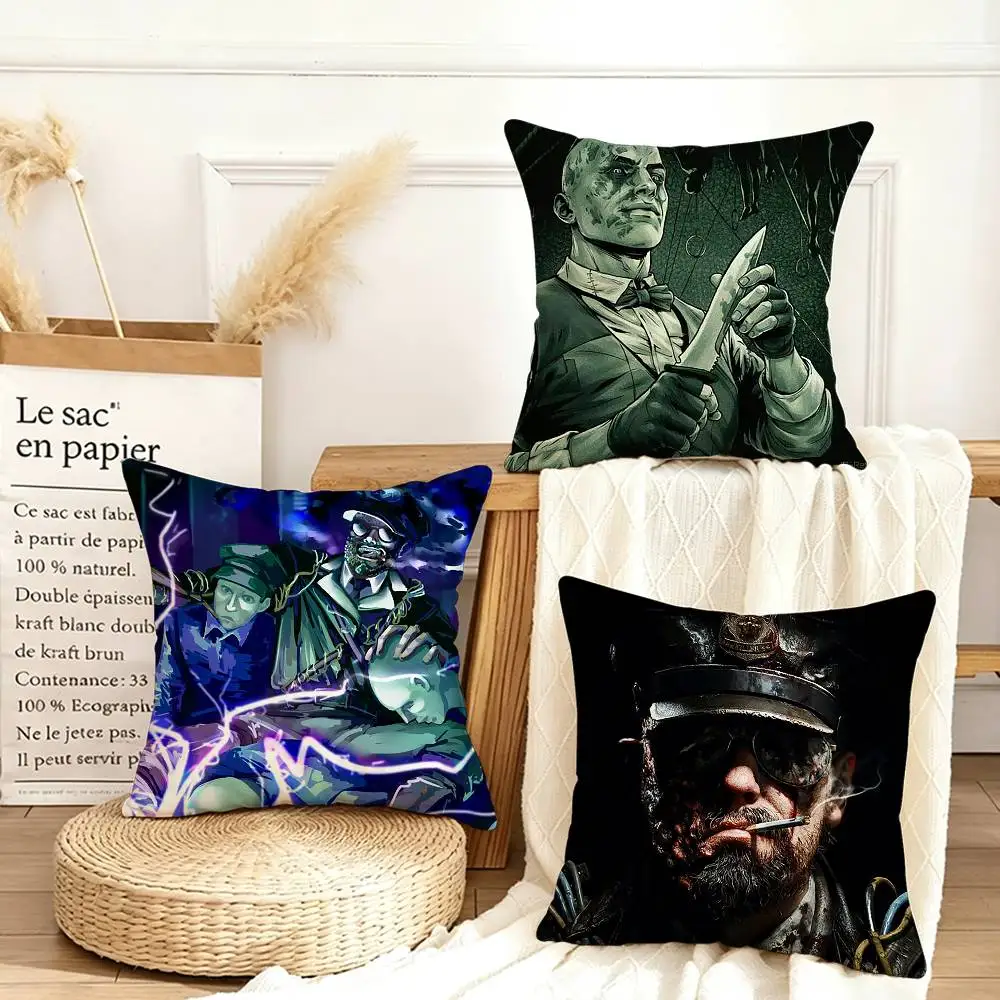 

O-Outlast Leland Coyle Various Sizes Square Pillow Case For Car Home Bedchamber Decor