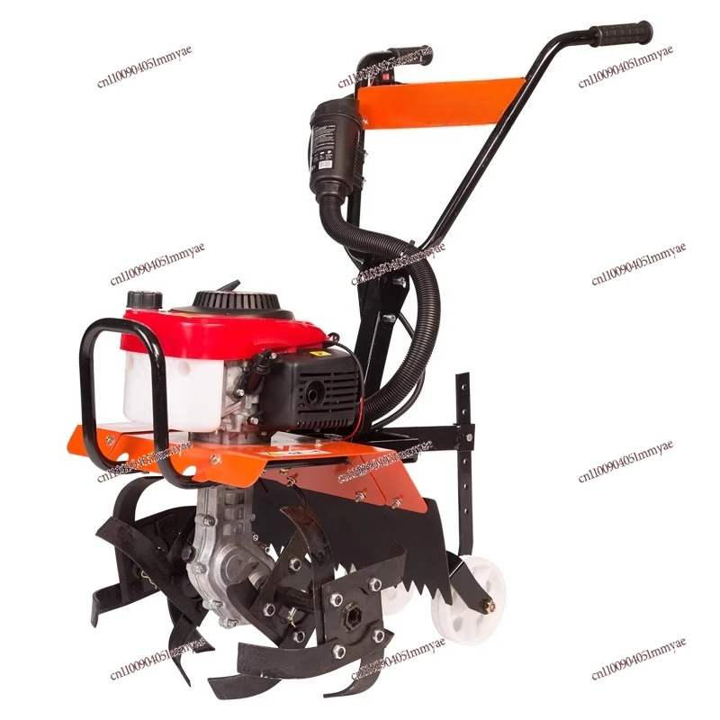 

Small Lawn Mower Orchard Ditching Machine Translation Soil Artifact Farming Machine Multifunctional Rotary Tiller