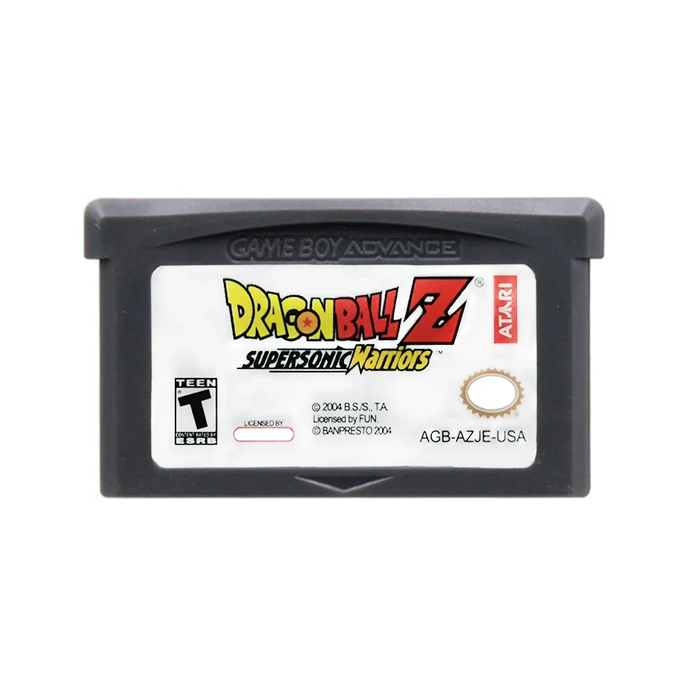 〓Dragon Ball GBA Game Cartridge 32-Bit Video Game Console Card Series Advanced Adventure Supersonic Warriors Buu's Fury image 3