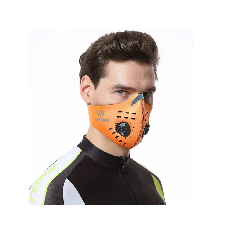 Outdoor Sports Reusable Face Masks For Men Dustproof Masks Activated Carbon Dust Mask With Extra Filter Cotton Halloween Cosplay