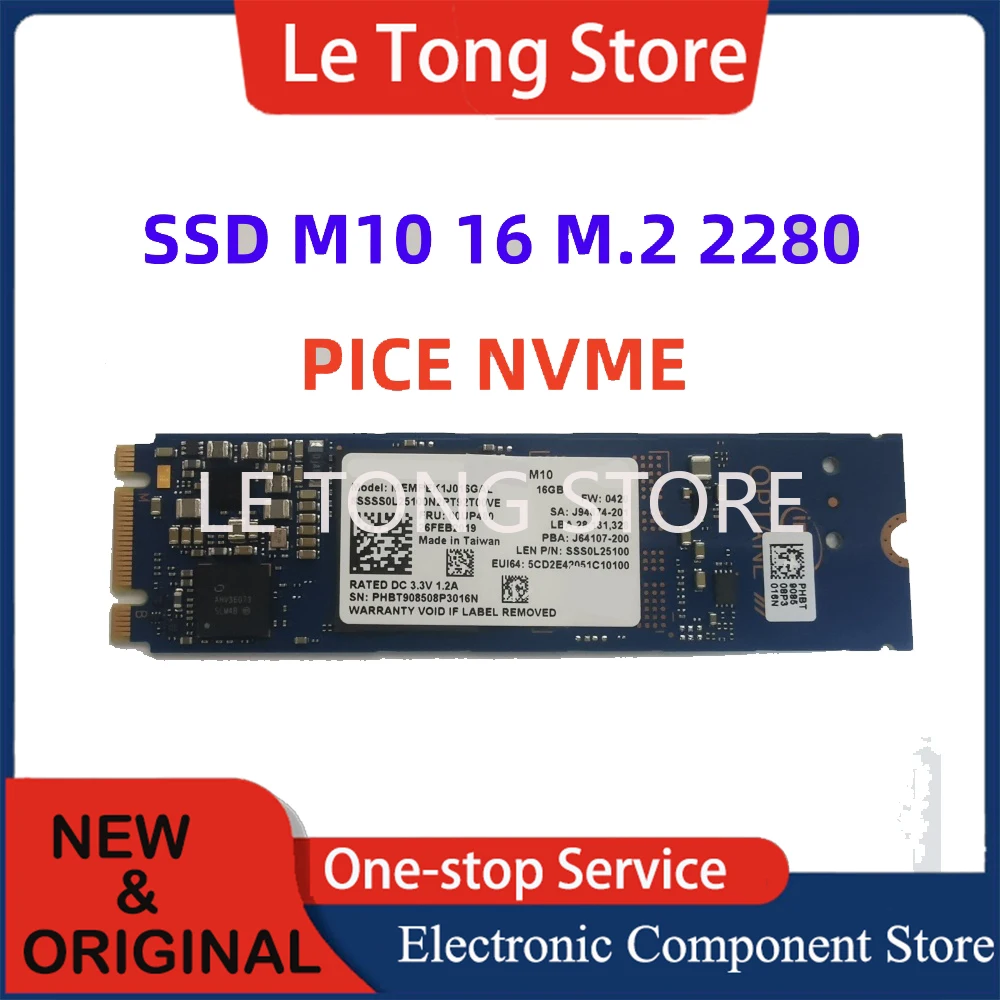 SSD interno M10 2280, 2242 nvme, unidade de estado sólido, velocidade de leitura rápida, para intel optane m10, 16g