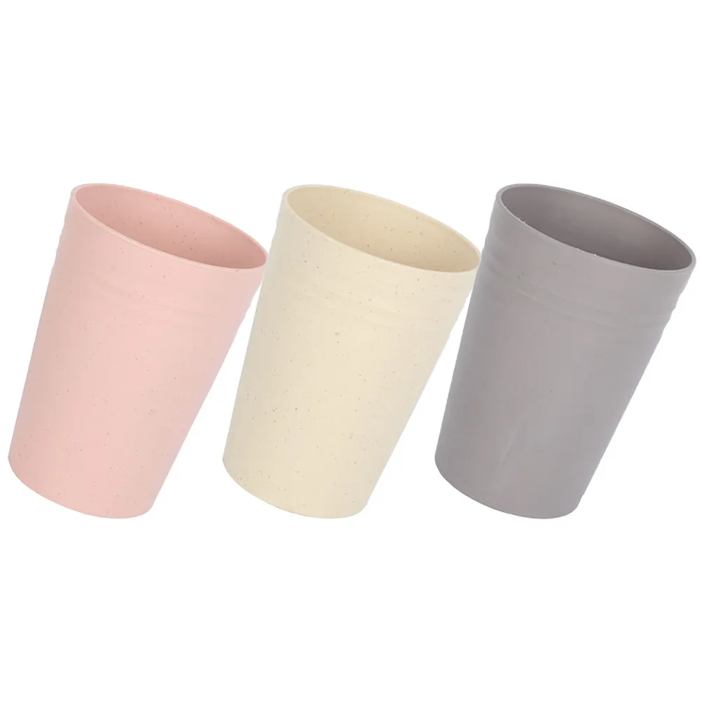 3-teiliges Kreatives Mundwasserbecher-Set mit Zahnbürstenhalter, Wiederverwendbarer Badezimmerbecher zum Gurgeln, Zähneputzen, Trinken, für Reisen, Zuhause und Hotel