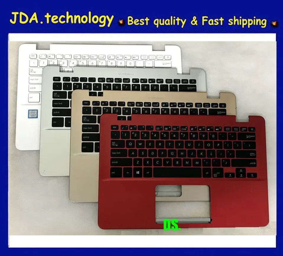 MEIARROW          95%New Original top case for ASUS VIVOBOOK S4000U S4000 S4000UA S4100 X450U palmrest upper cover US keyboard