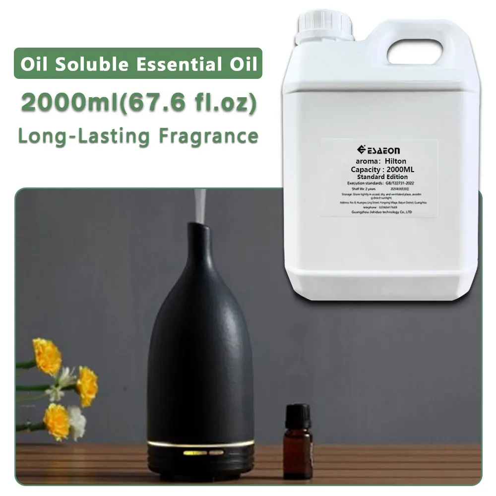 ESAEON Essential Oils - For Waterless Aromatherapy Machines, Hotel Aroma Machine Oil, Hilton,Marriott Hotel 2000ML (67.6 fl.oz)