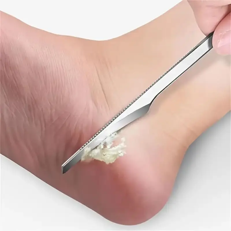 Narzędzia do pedicure, profesjonalny peeling do stóp ze stali nierdzewnej do usuwania martwego naskórka, usuwanie martwego naskórka, narzędzia do pedicure do skrobania