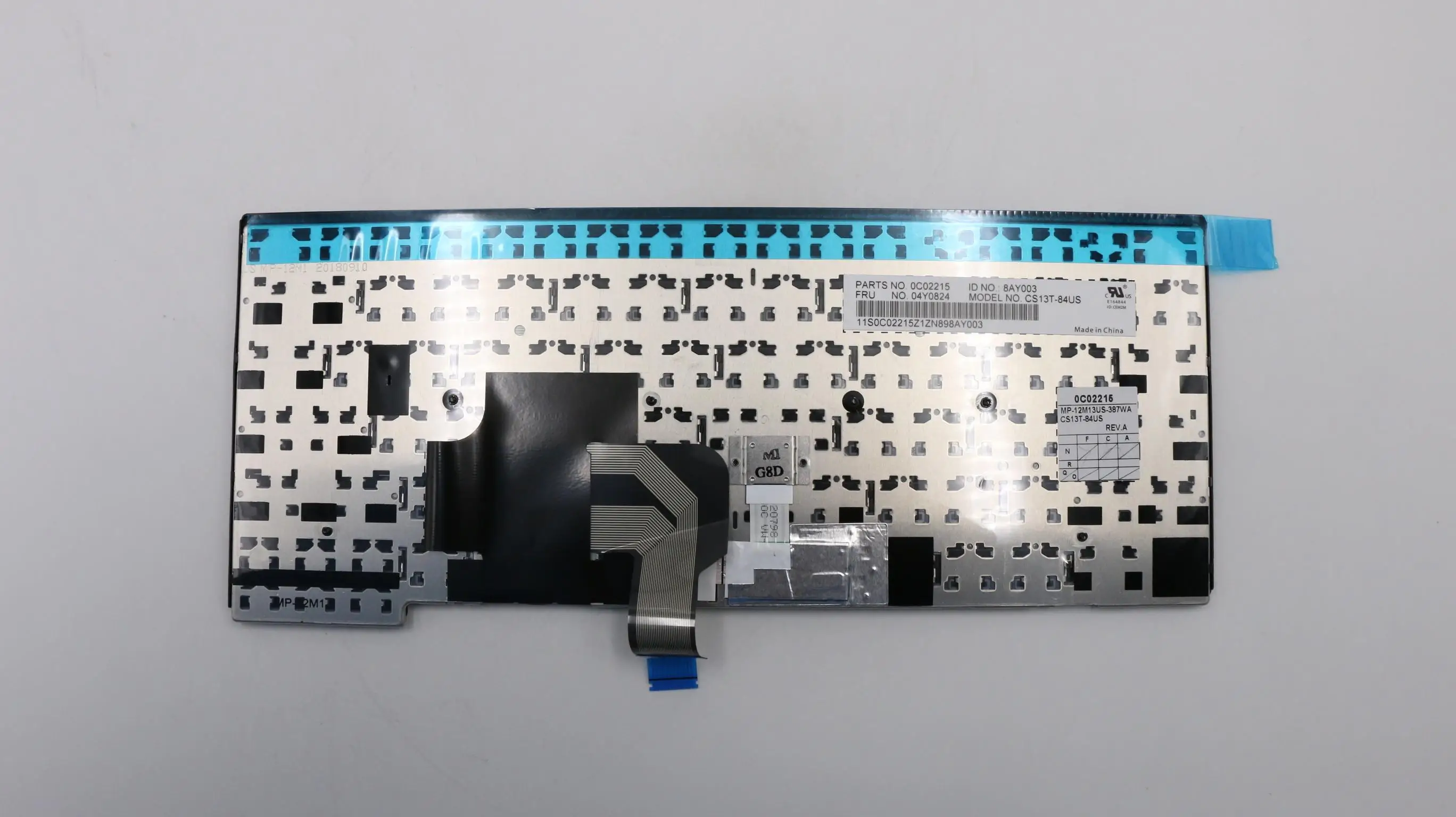 Imagem -02 - Teclado Não Retroiluminado para Thinkpad Lenovo Novo Original para T431s T440p T440s L440 T440 T450 T460 L450 L460 04y0824 04y0862