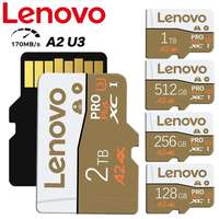 Lenovo Micro SD Cards Mini SD Memory Card 128GB Micro SD Card 256GB 512GB 1TB 2TB TF Flash Card for Phone/Computer/Camera