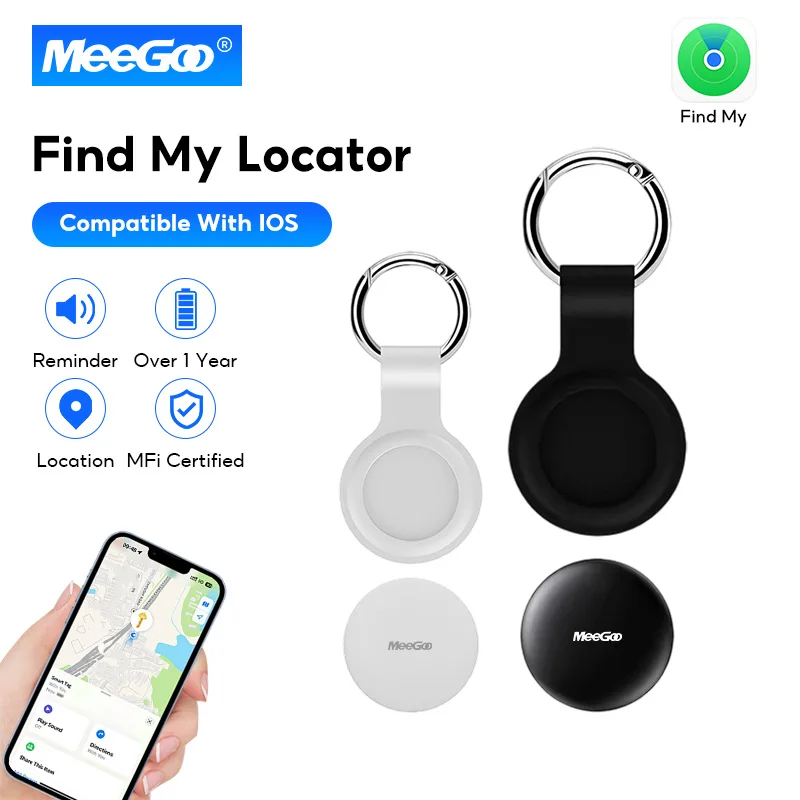 Умный локатор MeeGoo с защитой от потери GPS Bluetooth5.2