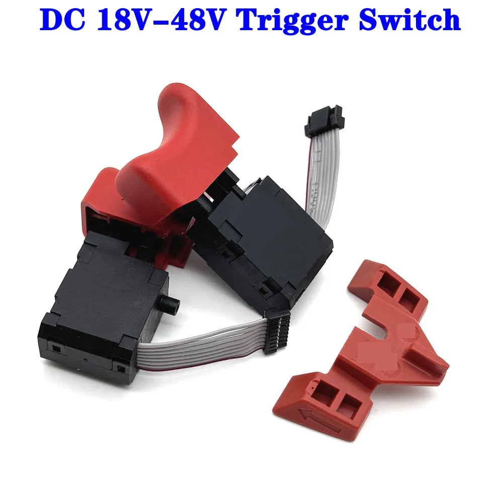 Cordless Drill Speed Control Trigger Switch Original GSR DC 48V Lithium Battery Drill Speed Control Trigger Start Stop Switch