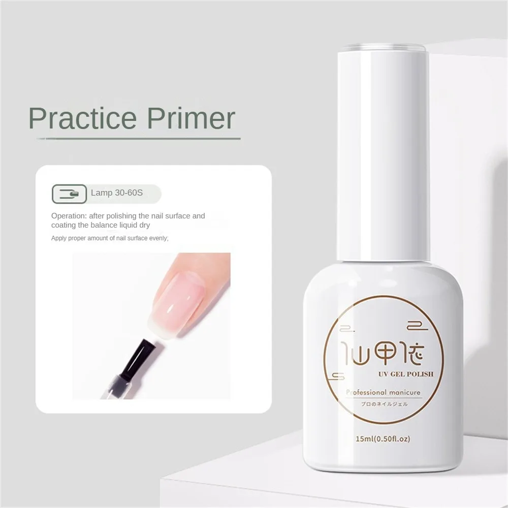 1~4PCS Primer Lasting Protection 15 (g/ml) Professional-grade Nail Polish For Salon-quality Manicures Frosted Seal