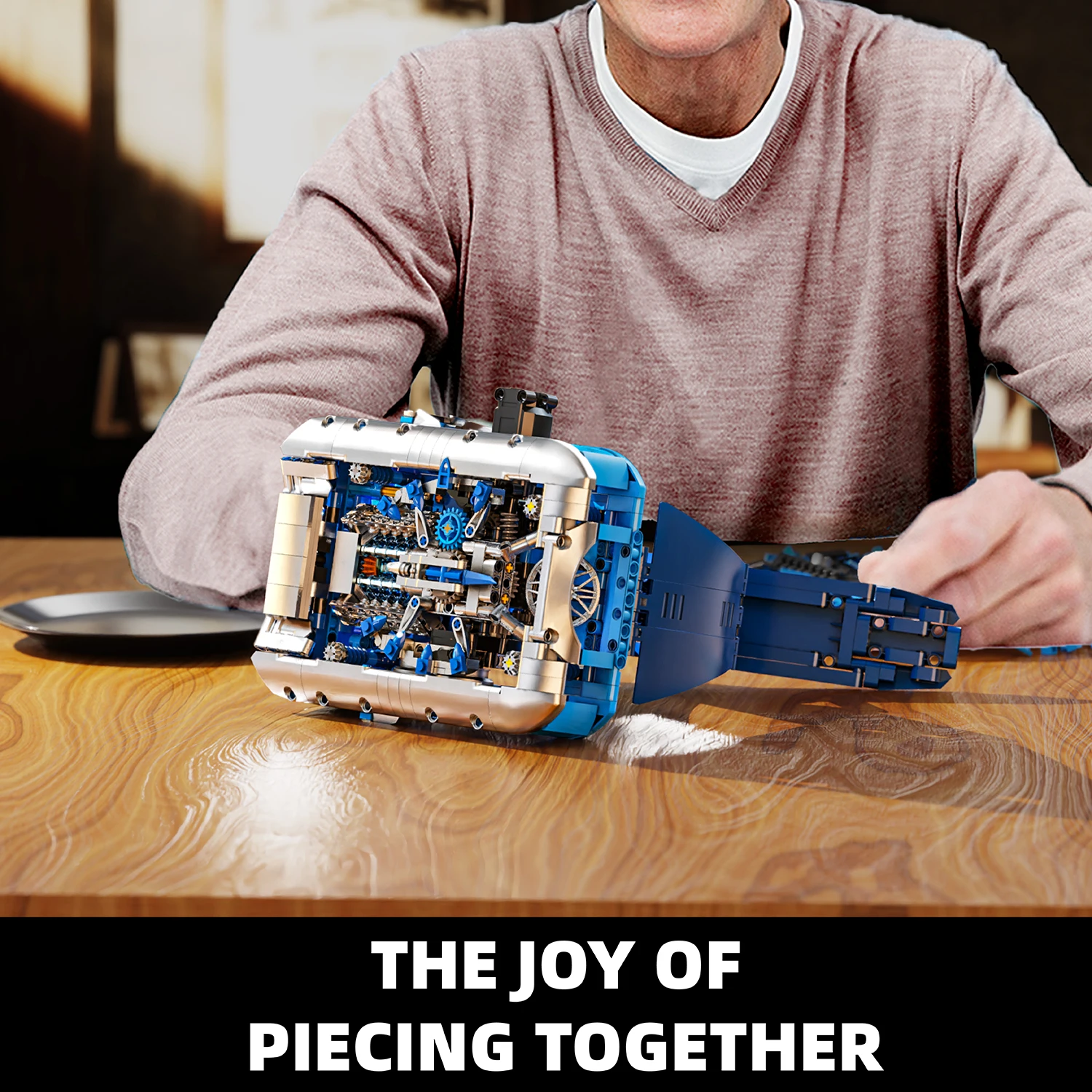 

1006PCS Trendy Watches Building Blocks Technical Mechanical Bricks Assembling Model Toys with LED Decoration Gifts