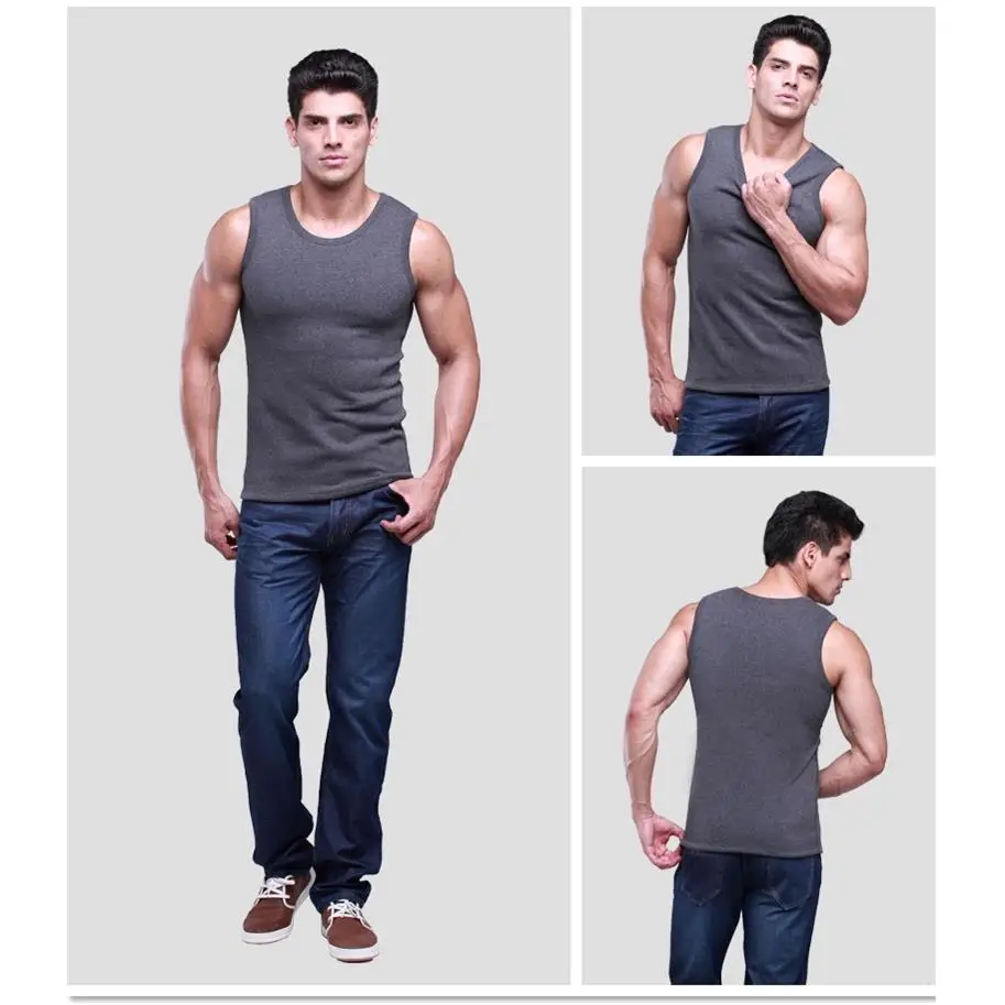 

New Men's Tank Tops under irt Gym Workout Sports Clothing Breathable Comfortable Lightweight Design for Active Lifesle