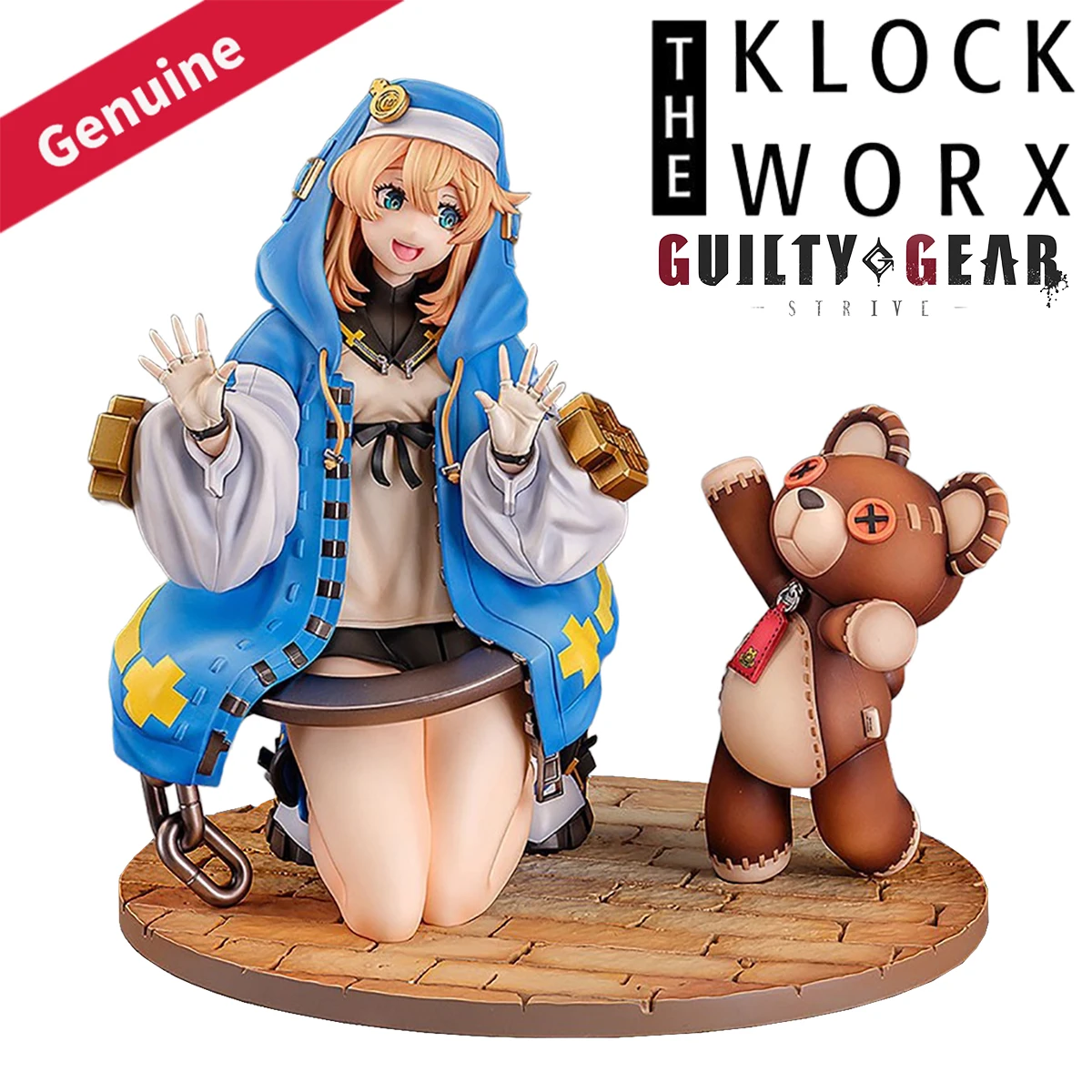 

In Stock Original Klockworx Prepainted Guilty Gear -Strive- Bridget 1/6 H=192mm Game Character Figure Decoration Collection Gift
