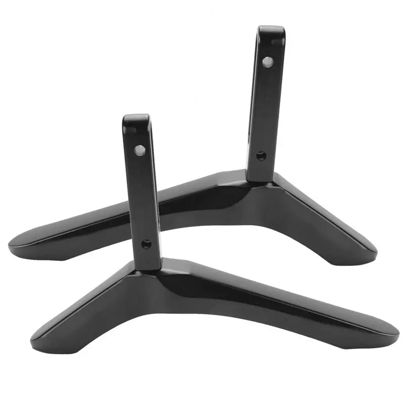 ABJO-Steel TV Base For LCD Pedestal Screen Stand Home Universal Monitor Riser For 32 To 65 Inches