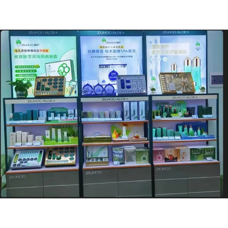 custom.Sharewin Modern Cellphone Repair Design Mobile Accessories Display Furniture Showcase with Phone Wall Cabinet