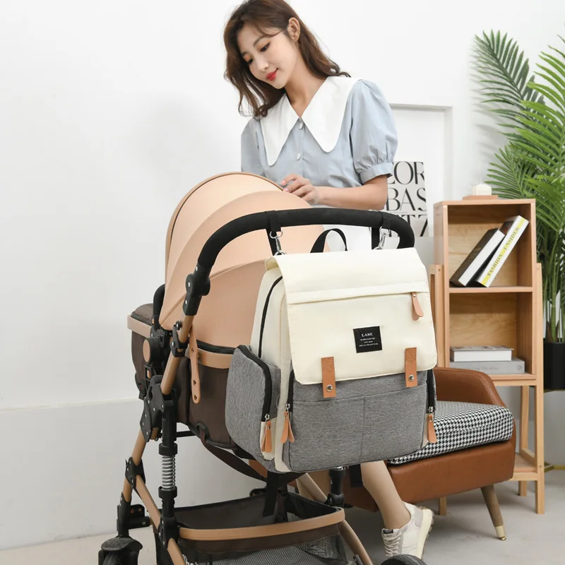 Mummy Maternity Bag For Baby Fashion Large Waterproof Capacity Multifunction Diaper Bags