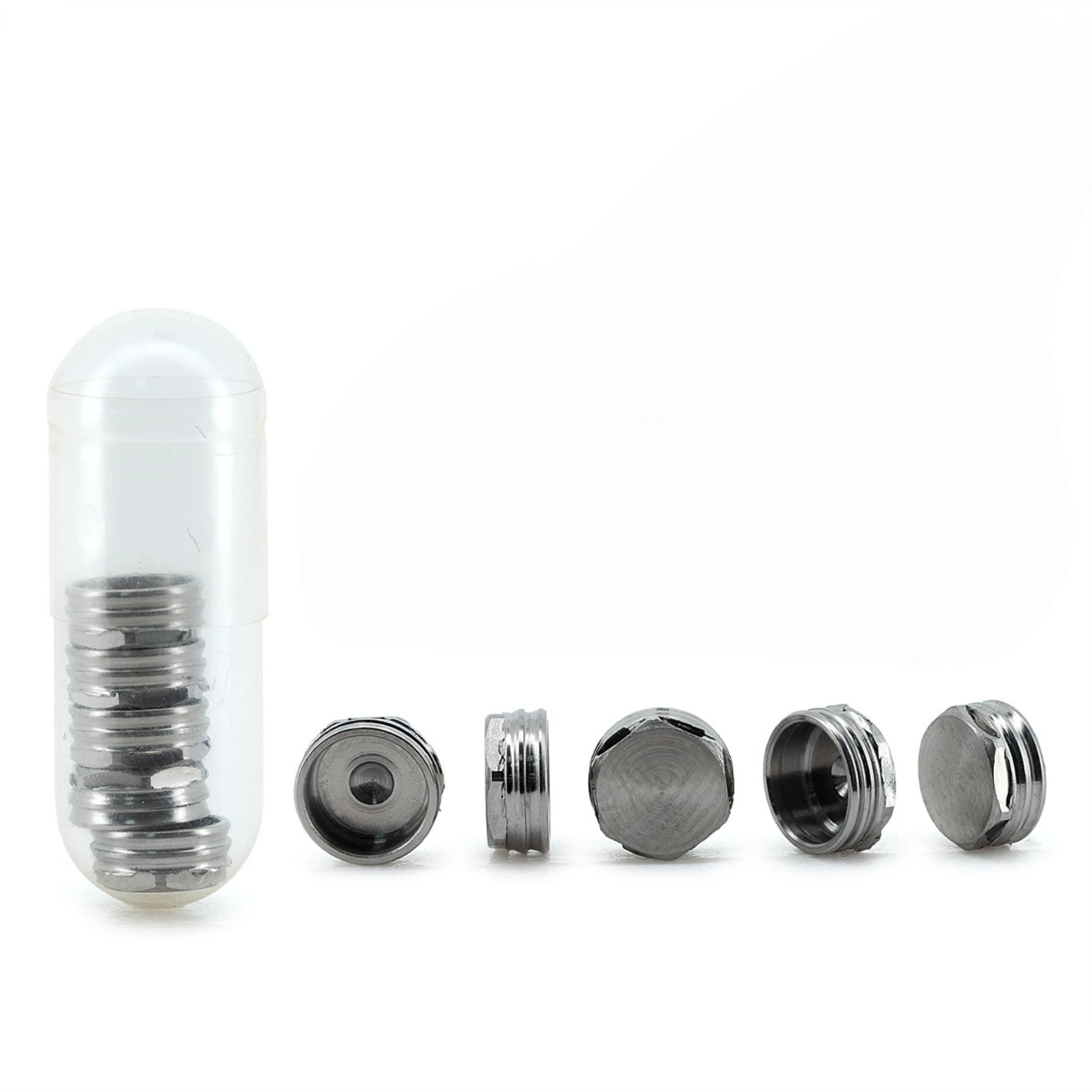 6pcs Universal Locator Overdenture System Precision Retention Caps For Dental Laboratory Prosthetic Repair