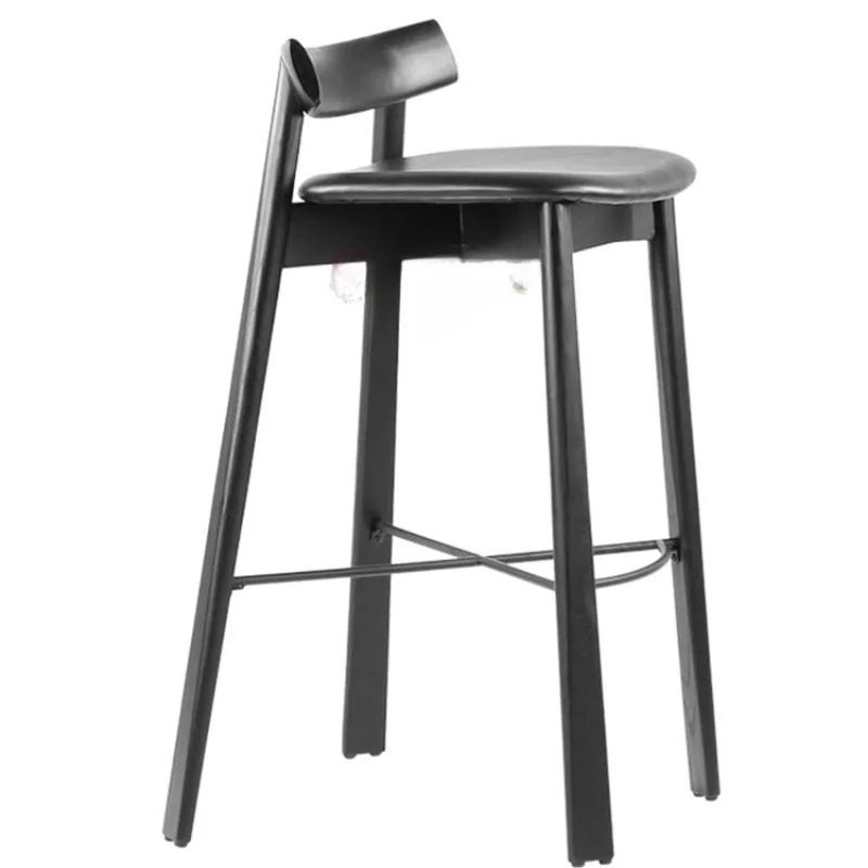 Design de luxo ao ar livre fezes designer moderno barbeiro cadeiras nórdicas cadeira barra encosto tabouret beleza poltrona salão giratória