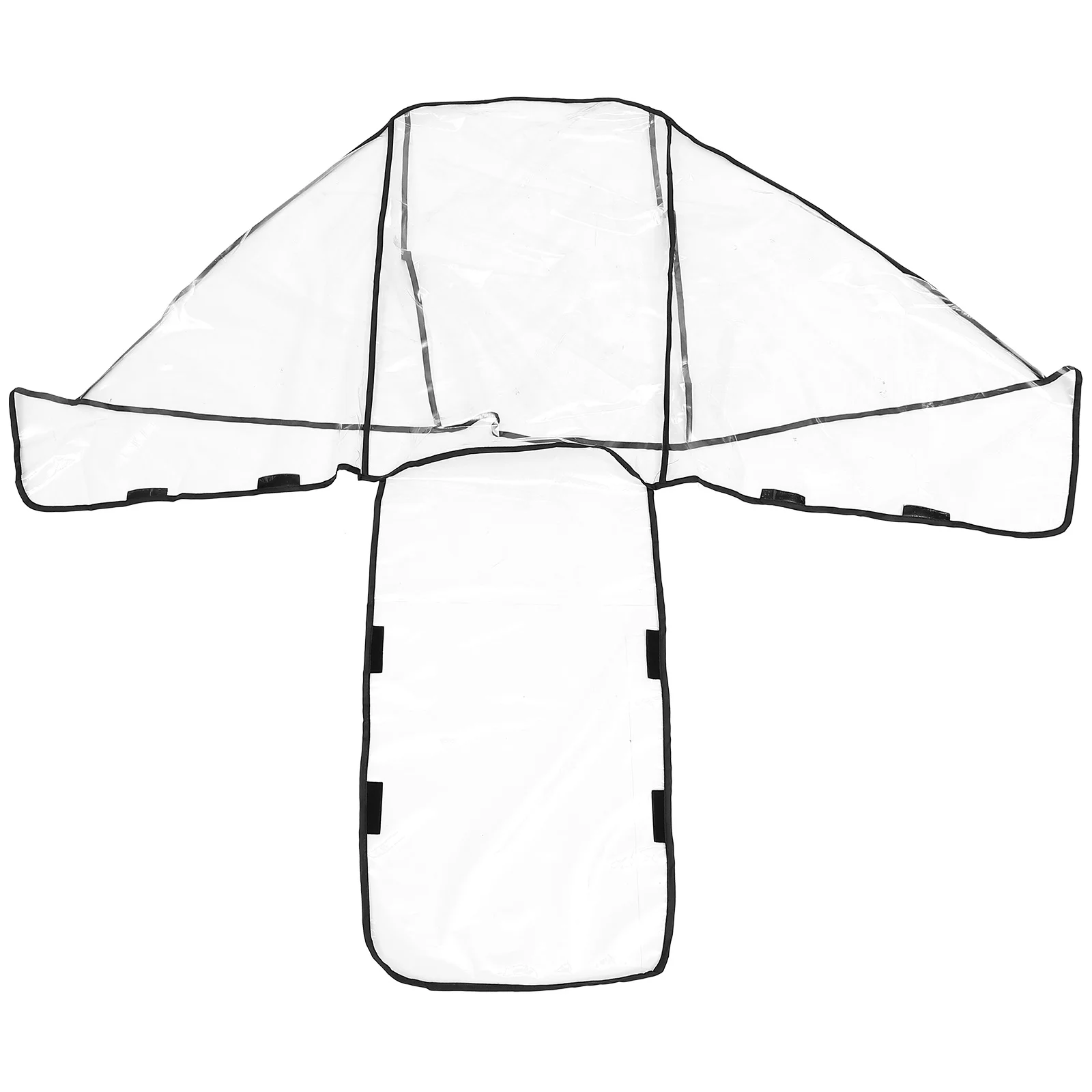 

Double Stroller Rain Cover Large Size Universal Windproof Eva Rain Protective Cover for Double Pushchair Accessories