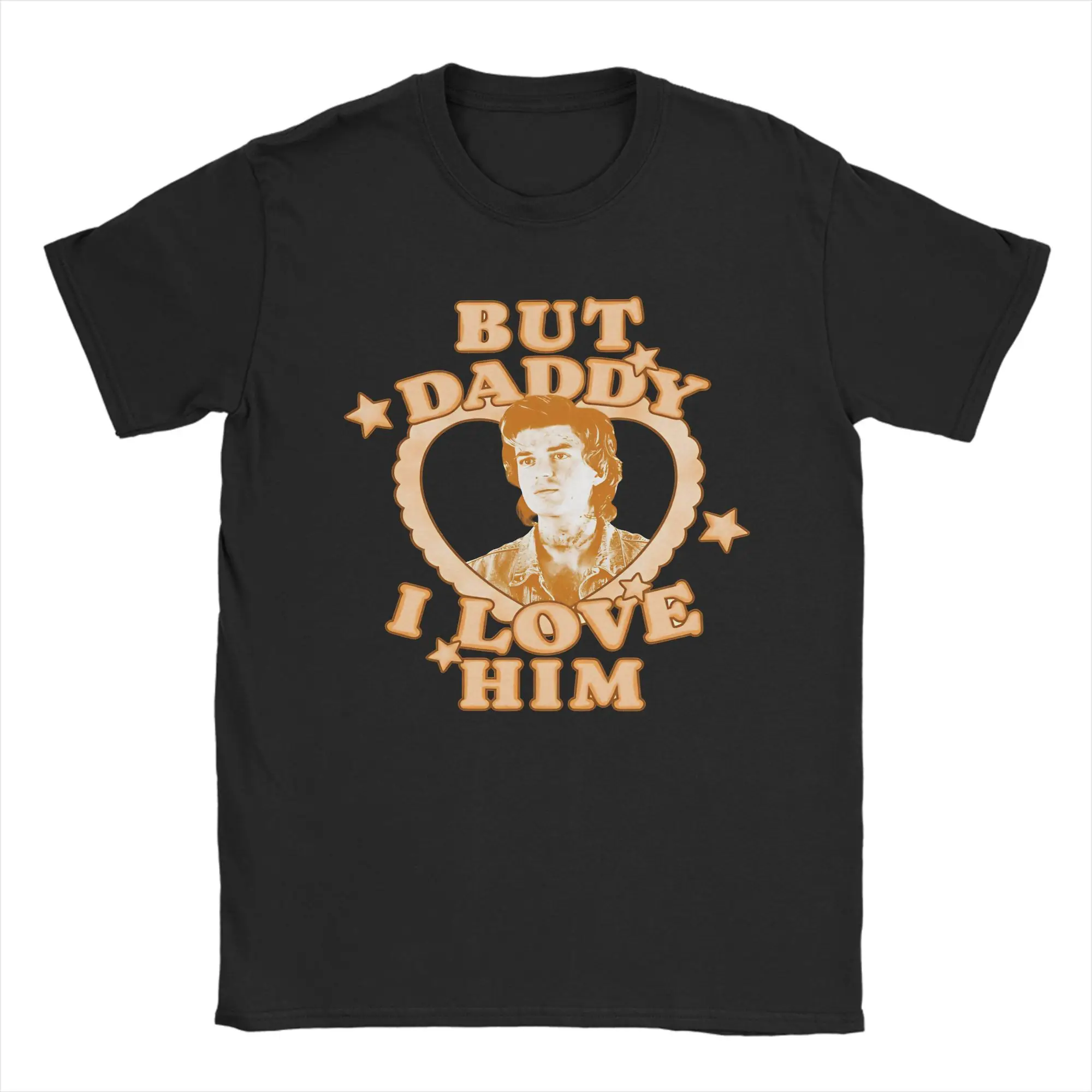 

But Daddy I Love HimGraphic T Shirt for Men 100% Cotton Creative T-Shirt Crew Neck Tees Short Sleeve Tops Printing