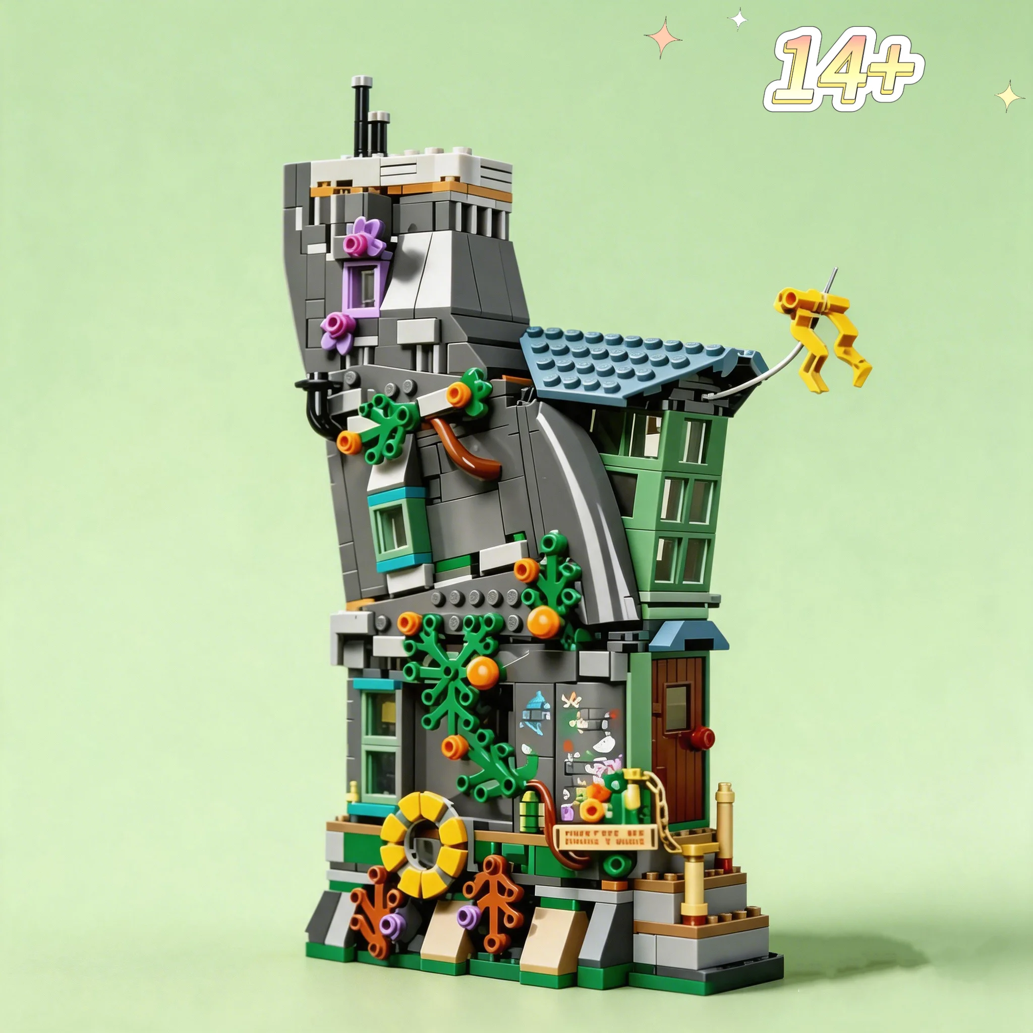 

Super Deals 764PCS Luna Lovegood's House Model Building Bricks Magical Movie Toys Assembled Model Birthday Gifts