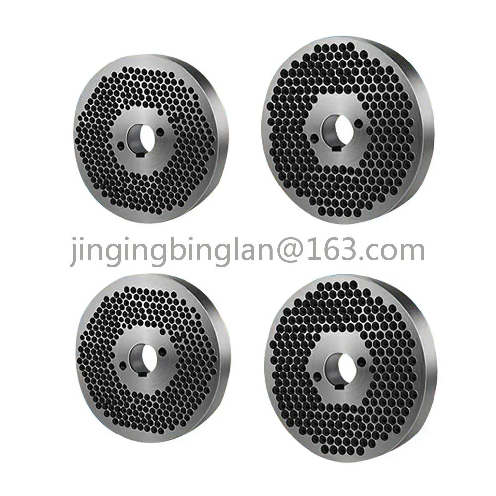 125 150 160 180 Model Feed Pellet Machine Rolling Plate Feed Grinding Disc 2.5-8mm Diameter Pellet Feed Machine Accessories