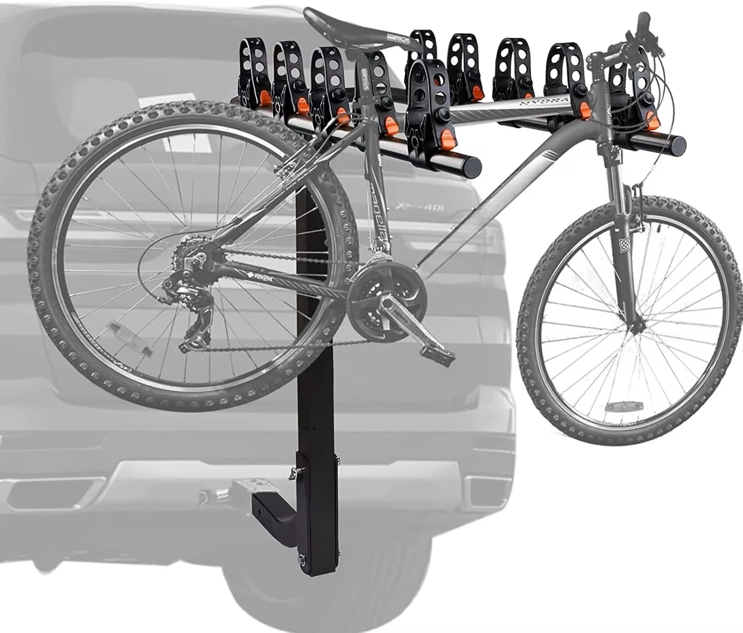 

8 шт. Запасные части для велосипедных креплений: кронштейн-ремешок для крепления велосипеда к багажнику, для установки на трубу 1 дюйм, сменный резиновый ремень