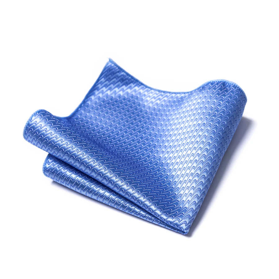 1 bright-colored striped geometric men's suit accessory pocket square, a must-have accessory for men's suits