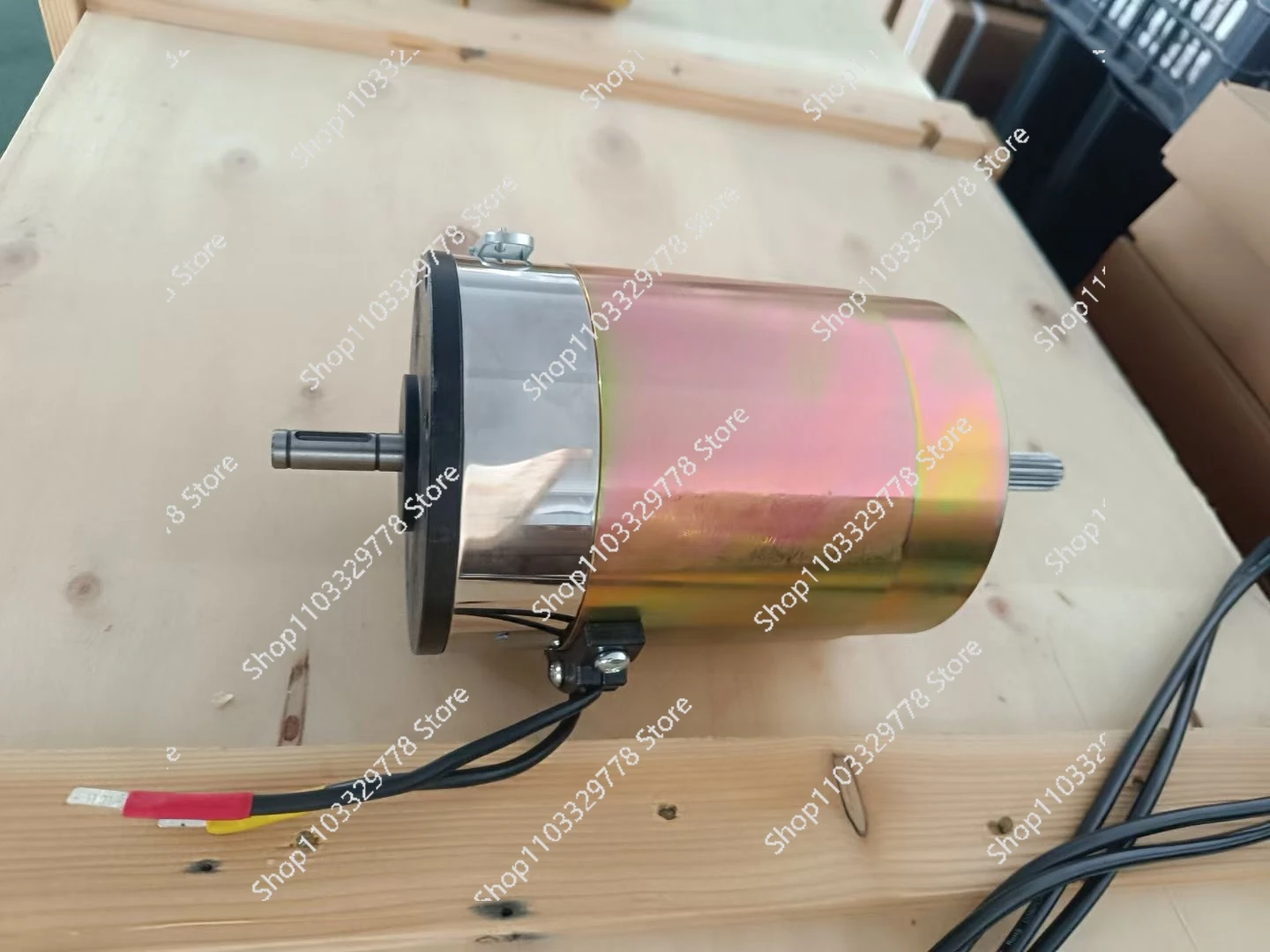 XCQ-0.4 XCQ-0.4-1 permanent magnet motor with gearbox brake, rubber wheel