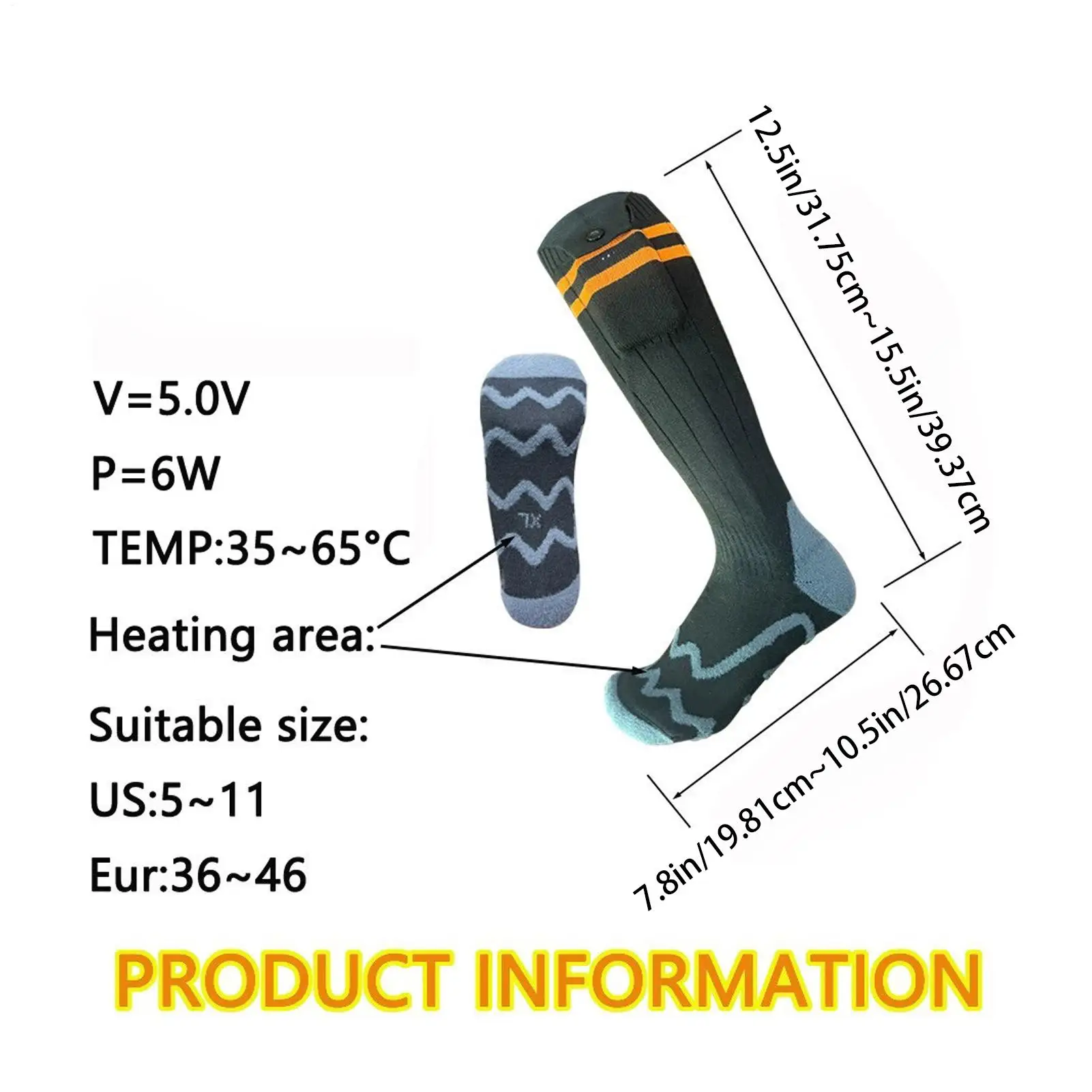 ถุงเท้าอุ่นแบบชาร์จไฟได้ 4 ระดับอุณหภูมิเครื่องอุ่นเท้าแบบใช้แบตเตอรี่สำหรับเล่นสกีเดินป่ากีฬาฤดูหนาวสภาพอากาศหนาวเย็น