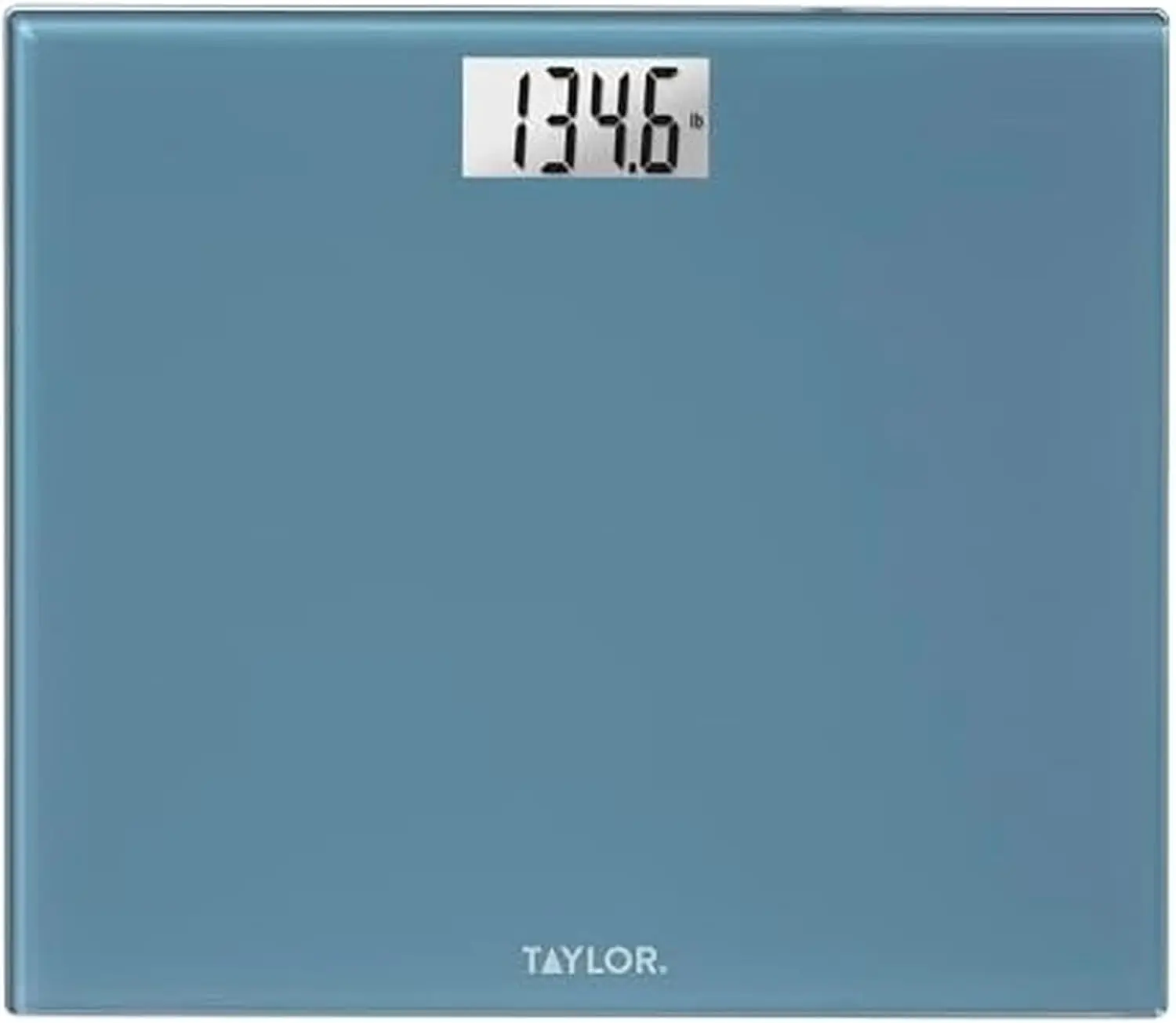 

Extra-Wide Digital Bathroom Scale, 500lb Capacity, Easy-Read Display, Slate Blue