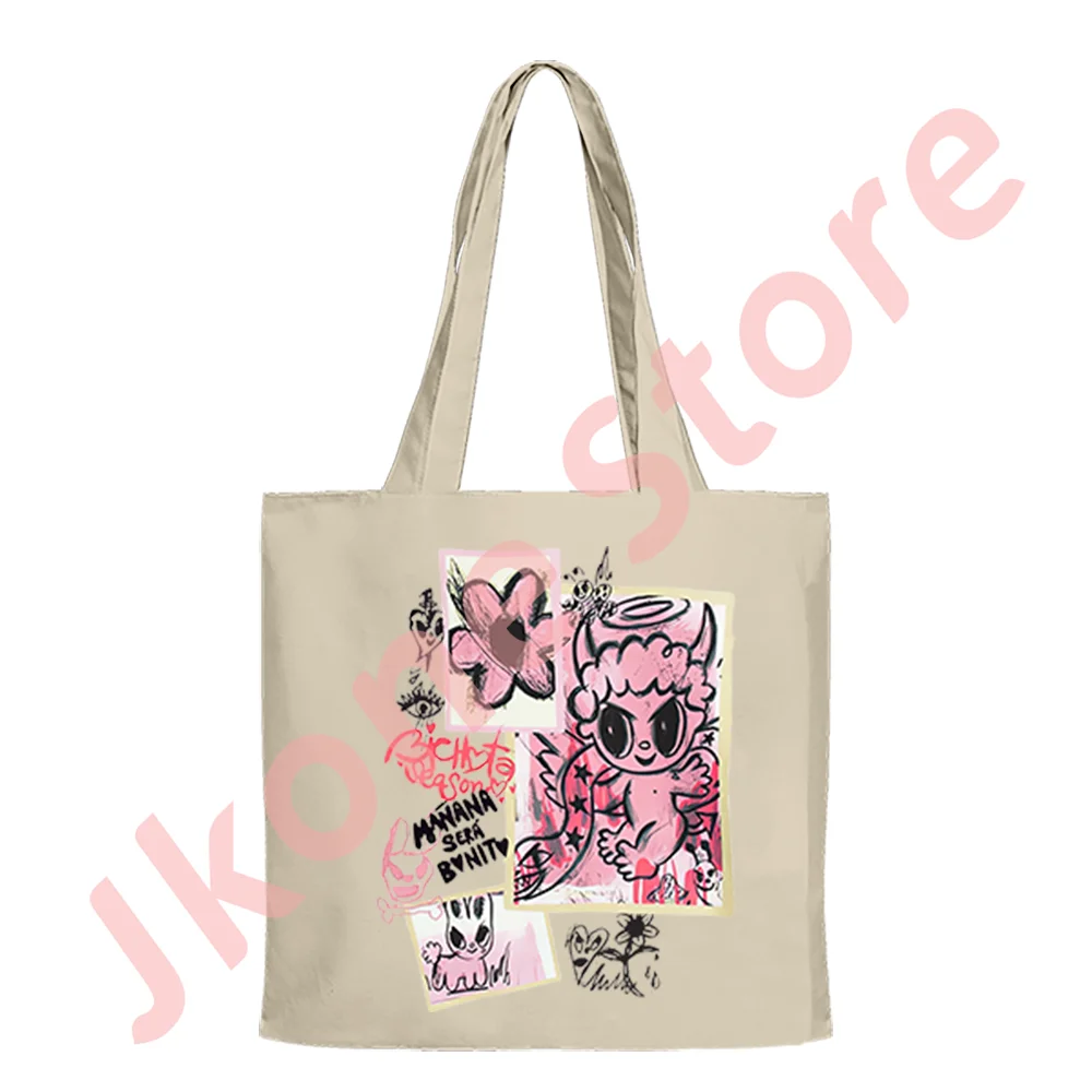 Karol g Bichota Saison Fee Merch Tote Tour neue Logo Umhängetaschen Frauen Männer Mode lässig Harajuku Streetwear Tasche