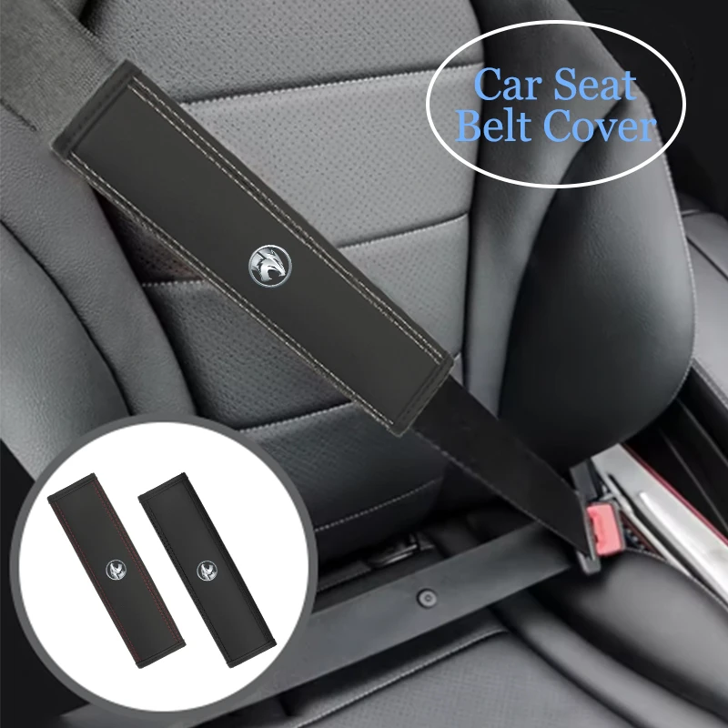 الجلود مقعد السيارة حزام غطاء وسادة حزام الأمان منصات حماية الكتف اكسسوارات السيارات ل Proton Exora Iriz R3 Wira Saga Satri