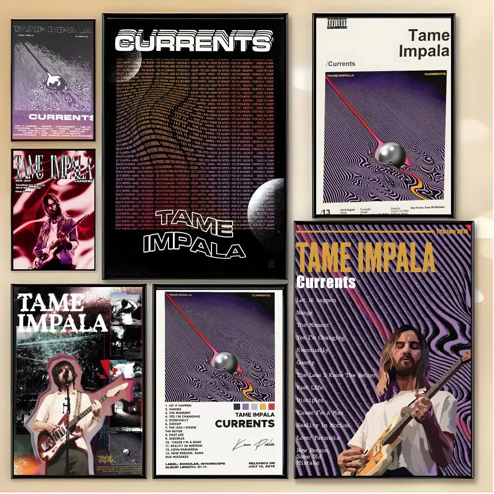 psychedelic musician K-Kevin Parker Poster Unique Home Decoration Ideas & Stylish Interior Art
