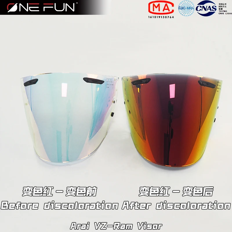 VZ RAM Photochromic Visor for VZ-RAM RAM-X SZ-R VAS-Z Day Night Use Light Anti Glare UV Protection Photochromic Lens For Arai