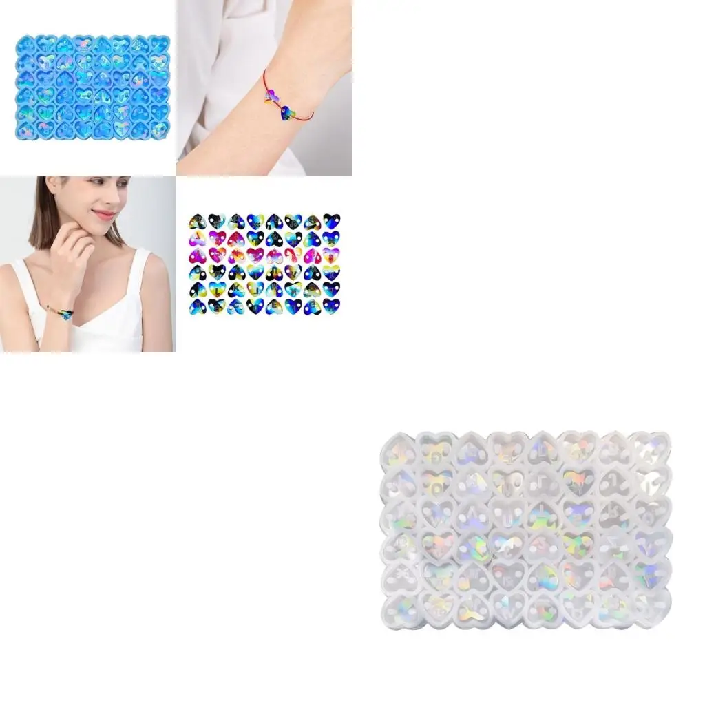 

Double Hole Heart Mold DIY Necklace Jewelry Bracelet Pendant Tool