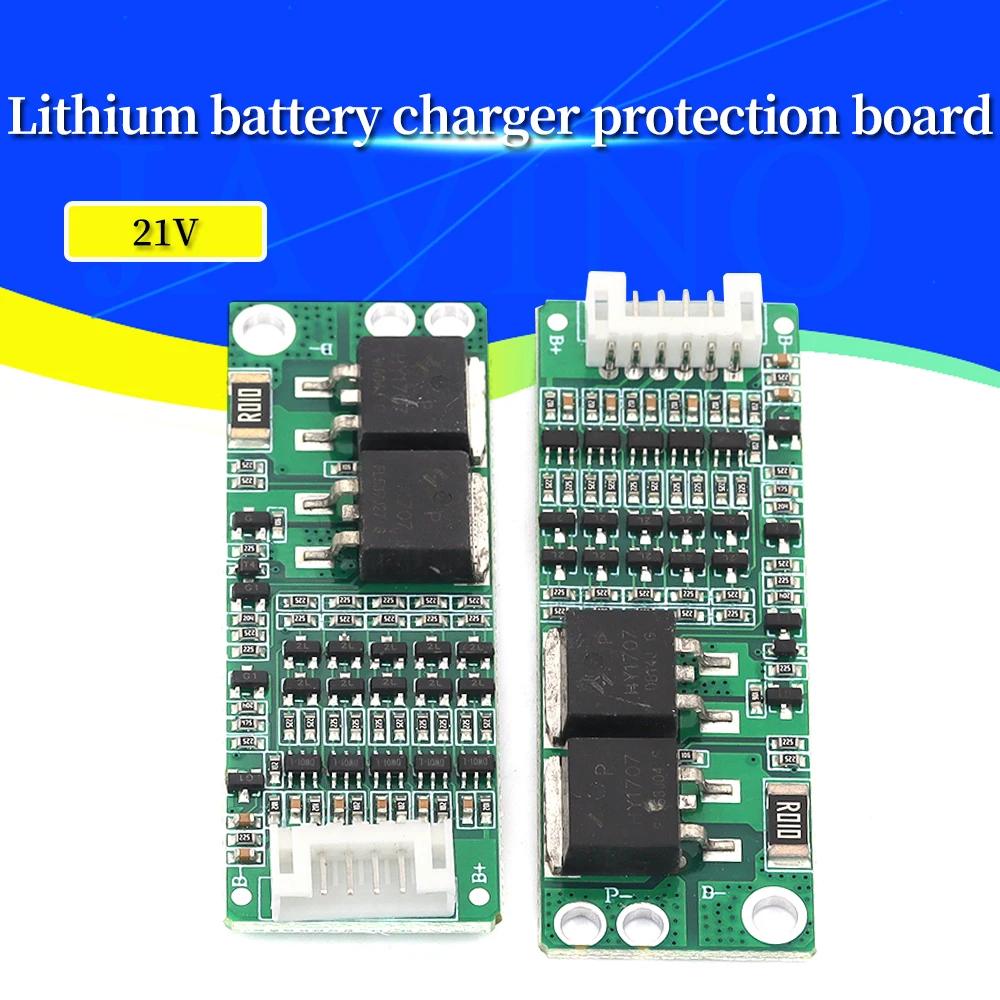 Javino 5S 15A 18.5V 21V Lithium Battery Charger Protection Board for 18650 Battery Pack Overcharge Overdischarge Protection