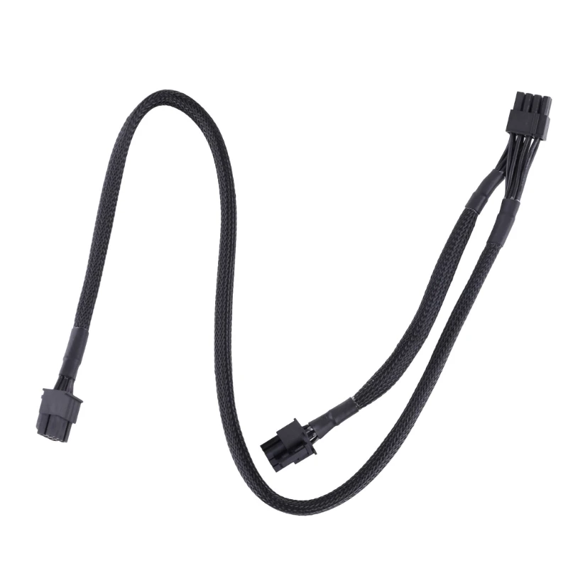 Durable PSUs 8Pin to 8 Pin (6+2) 6Pin GPU Male Adapter Extension Cable 60+20cm Dropship