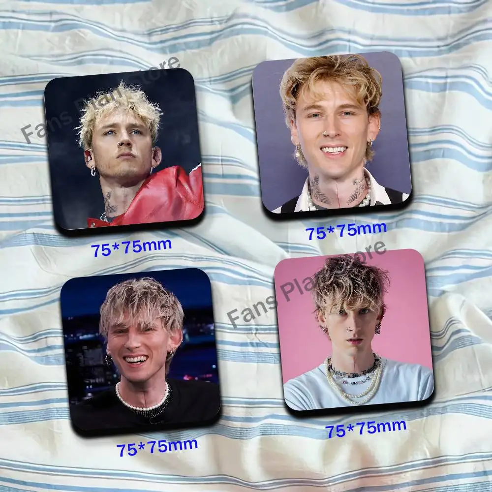 Singer MGK M-Machine Gun K-Kelly Magnetic Refrigerator Magnets Cute And Creative Refrigerator Magnets Souvenirs And Gifts