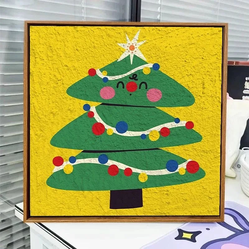 

A6166 Victorian Santa Painting