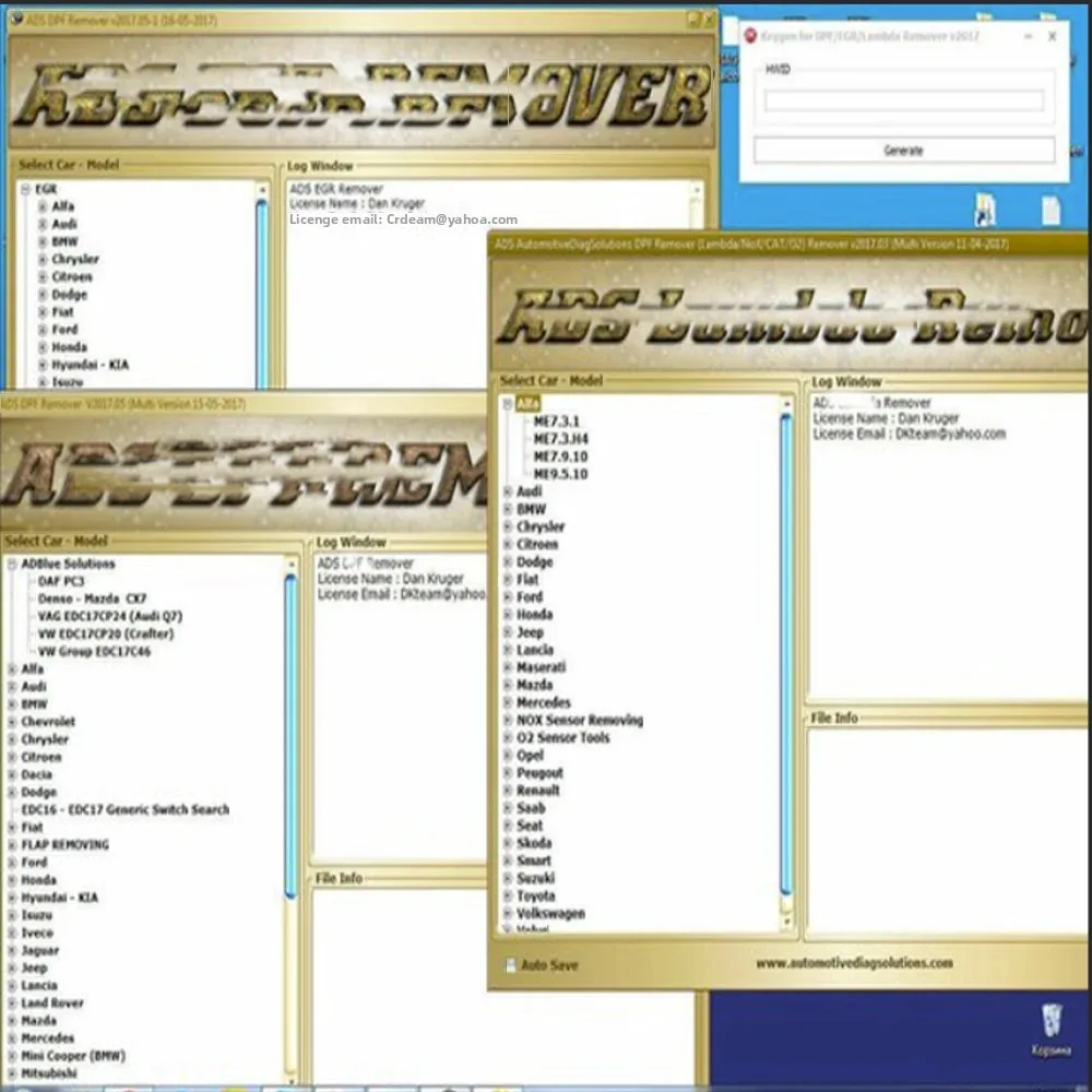 أداة تشخيص تلقائية لبرامج إصلاح السيارة D--P--F E--G--R لصيانة المركبات