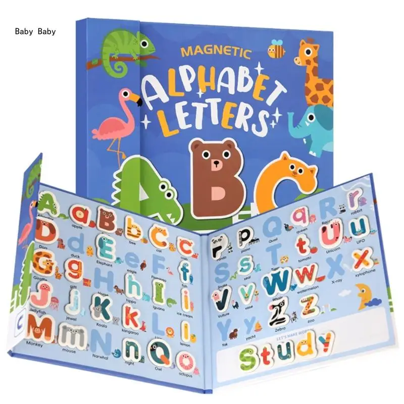 Word Spelling Puzzle Book Language Teaching Education Toy for Toddlers Q81A